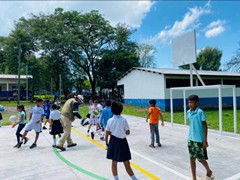 Escuela beneficiada